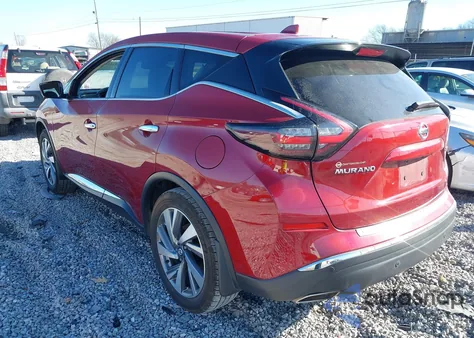 2021 Nissan Murano Sl Fwd from USA, damaged, VIN 5N1AZ2CJ4MC103044